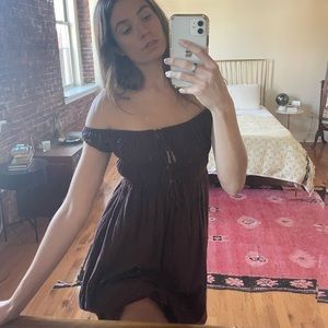 Gimaguas ‘Antonia’ Dress in Brown (S)